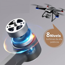 Carregar imagem no visualizador da galeria, Drone Profissional Dobrável com GPS Câmera 6K FullHD Wifi/ F11