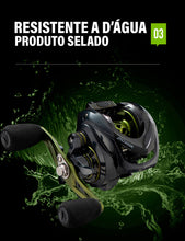 Carregar imagem no visualizador da galeria, Carretilha Shimano 7:2:1 - 8kg Drag + Óculos Pescador Grátis