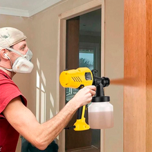 Carregar imagem no visualizador da galeria, Pistola de Pintura Elétrica com Controle de Fluxo e Aerógrafo 500W