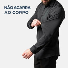 Carregar imagem no visualizador da galeria, Camisa Social Lisa Conforto e Anti Amassado
