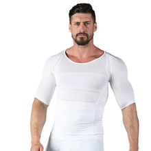 Carregar imagem no visualizador da galeria, Camiseta Modeladora Compressão Masculina SlimFIT