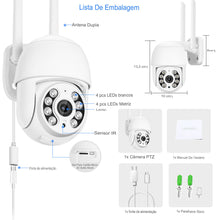 Carregar imagem no visualizador da galeria, Câmera Inteligente de Vigilância WIFI