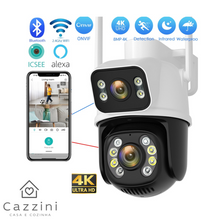 Carregar imagem no visualizador da galeria, Câmera de Segurança - Wifi - 4k Ultra HD - Visão Dupla Pro
