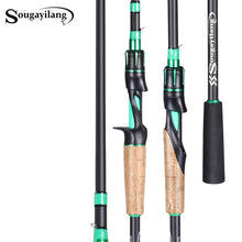 Upload image to gallery viewer, Vara de Pescar Para Carretilha ou Molinete 135/143g Sougayilang Carbono Ultraleve
