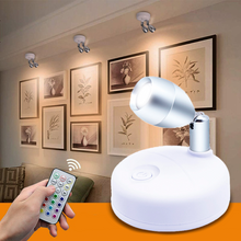 Upload image to gallery viewer, Spot Flexível Duplo Luz de LED com 13 Cores e Controle Remoto
