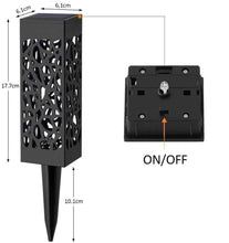 Carregar imagem no visualizador da galeria, Refletor Luminária Holofote Hollow Led com Painel Solar
